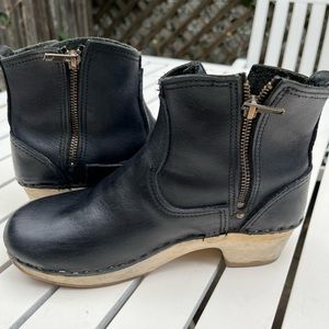 No. 6 boot clogs size 39 size 8 black